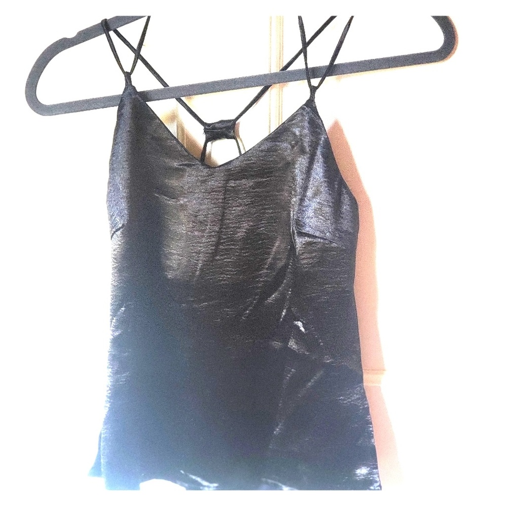 Boutique black halter - Totally 90's